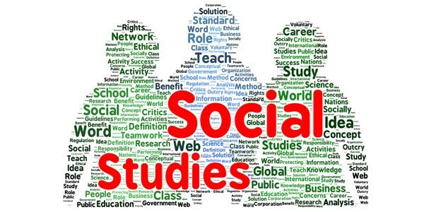 social studies word graphic